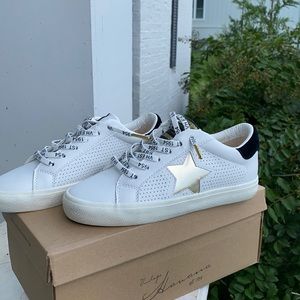 NIB Vintage Havana Gadol Sneaker- white/gold-6 $98
